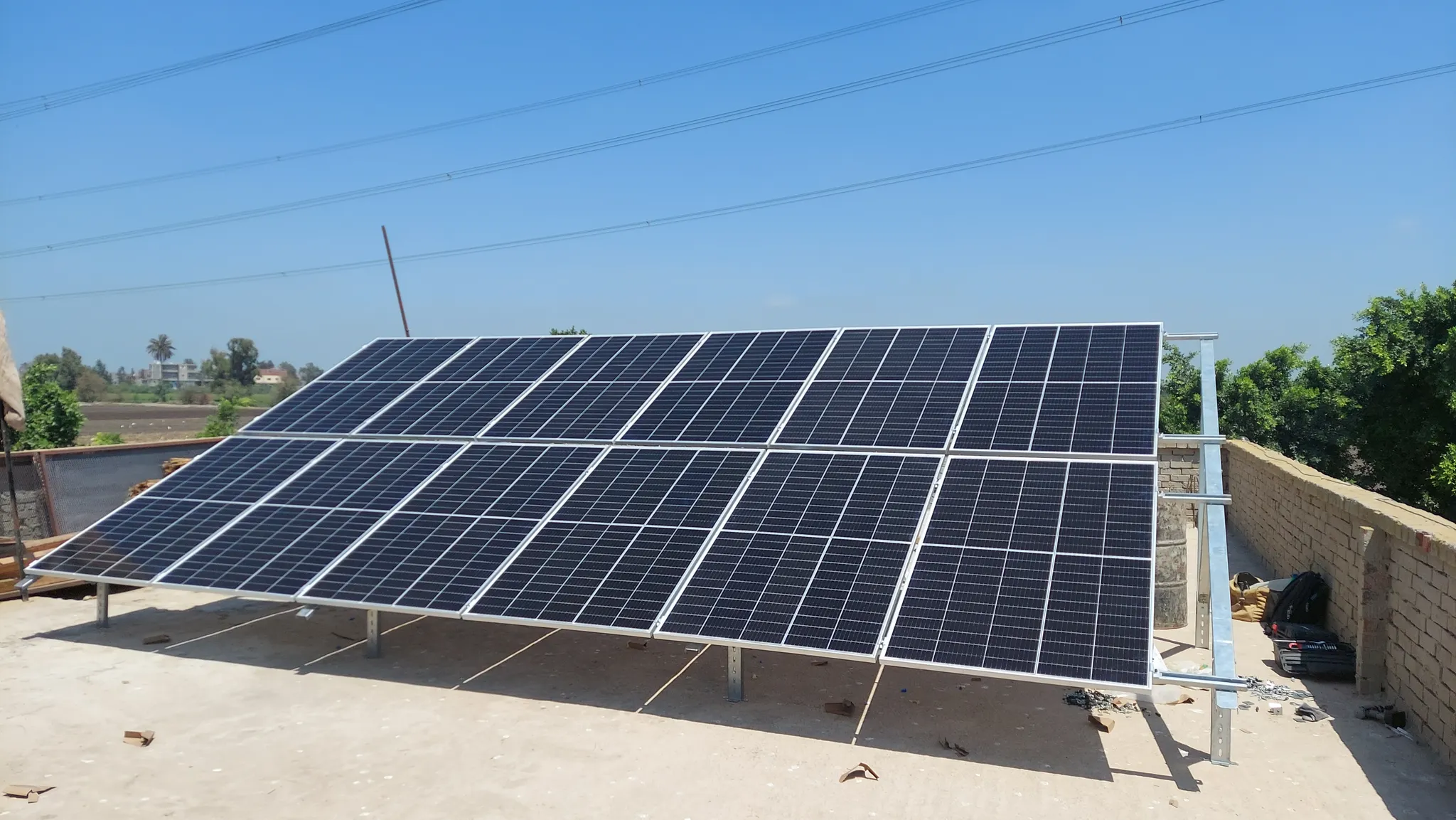 Solar Station in Awlad Saqr - Awlad Saqr, Sharqia