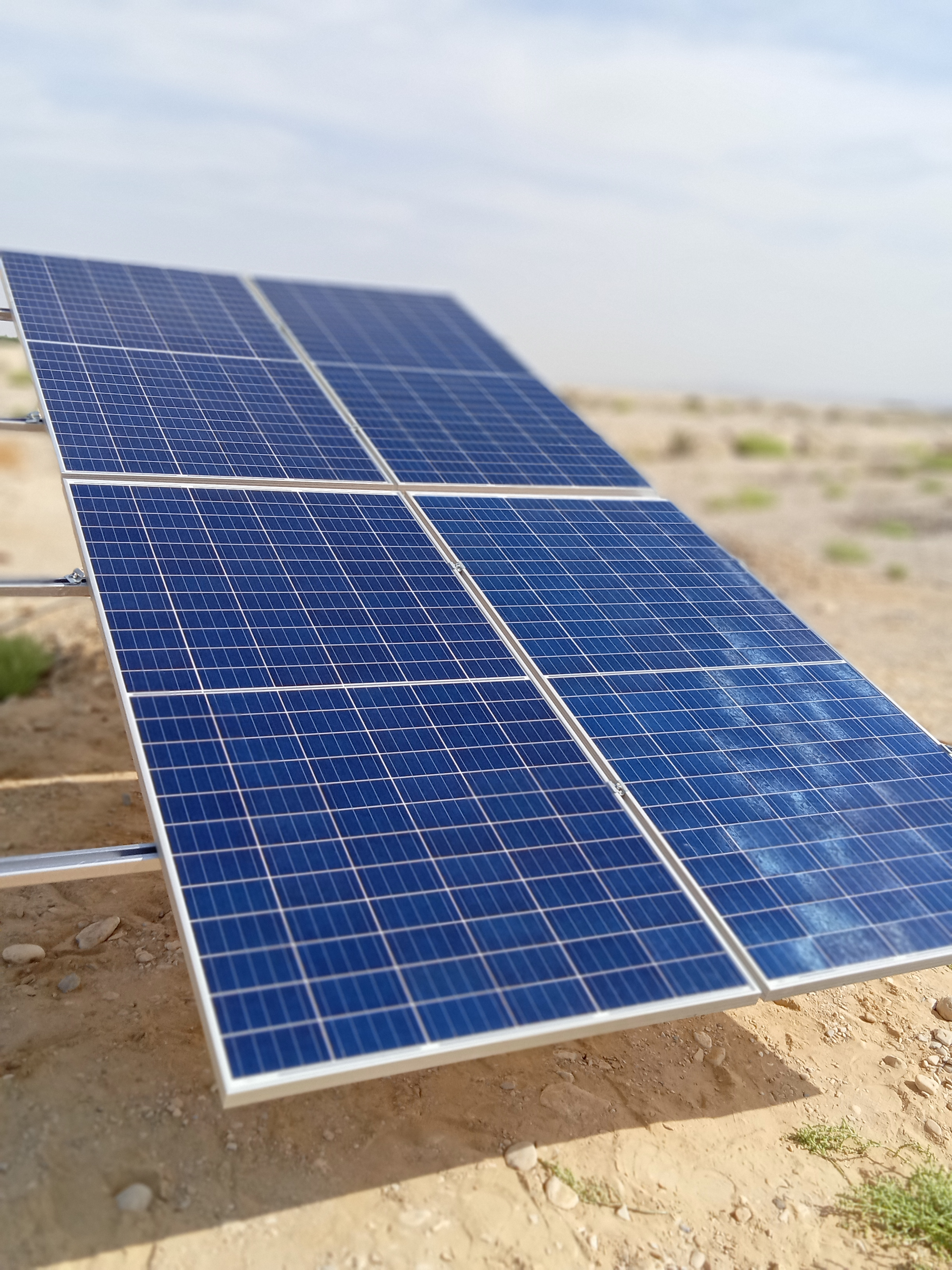 محطة طاقة شمسية اوف جريد في راس صدر