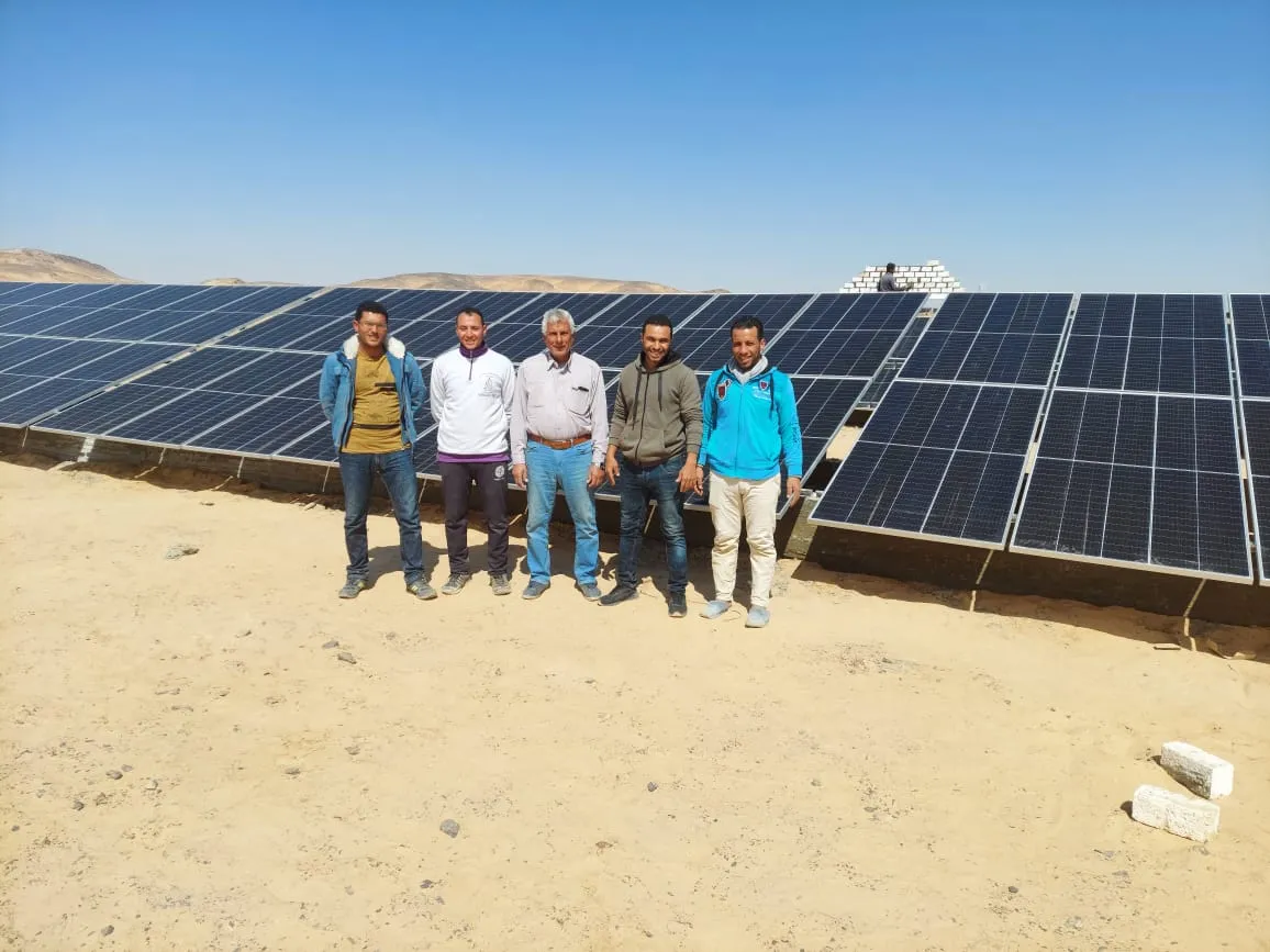 60 kW Agricultural Solar Station in El Wahat - El Wahat